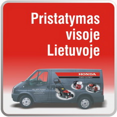 Pristatymas visoje Lietuvoje